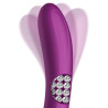 ACTION Vibro Rabbit Rotating Double 10 x 3.5cm Violet